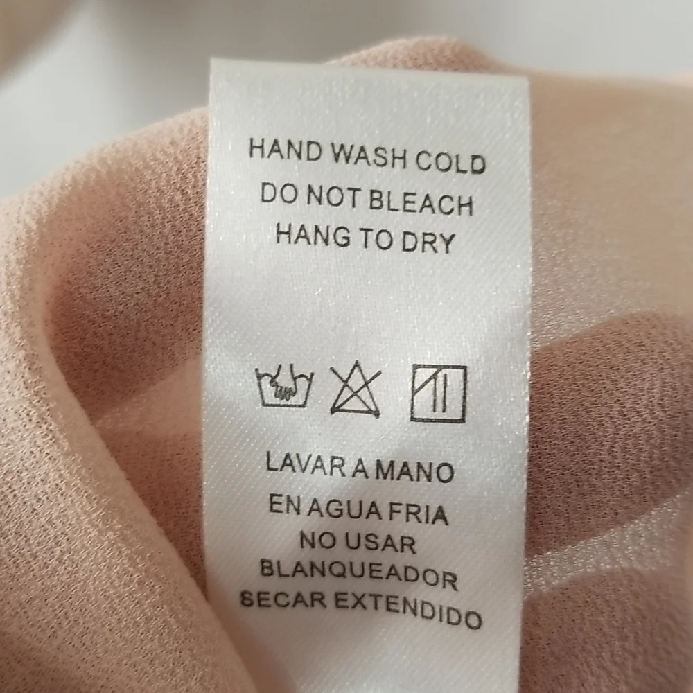 EUC Doe & Rae Sleeveless Sheer Top Size L - Picture 6 of 6